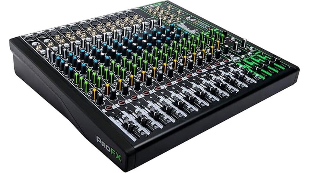 16 channel analog mixer