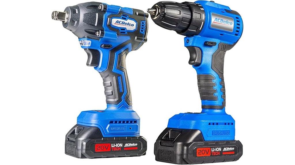 20v cordless drill set