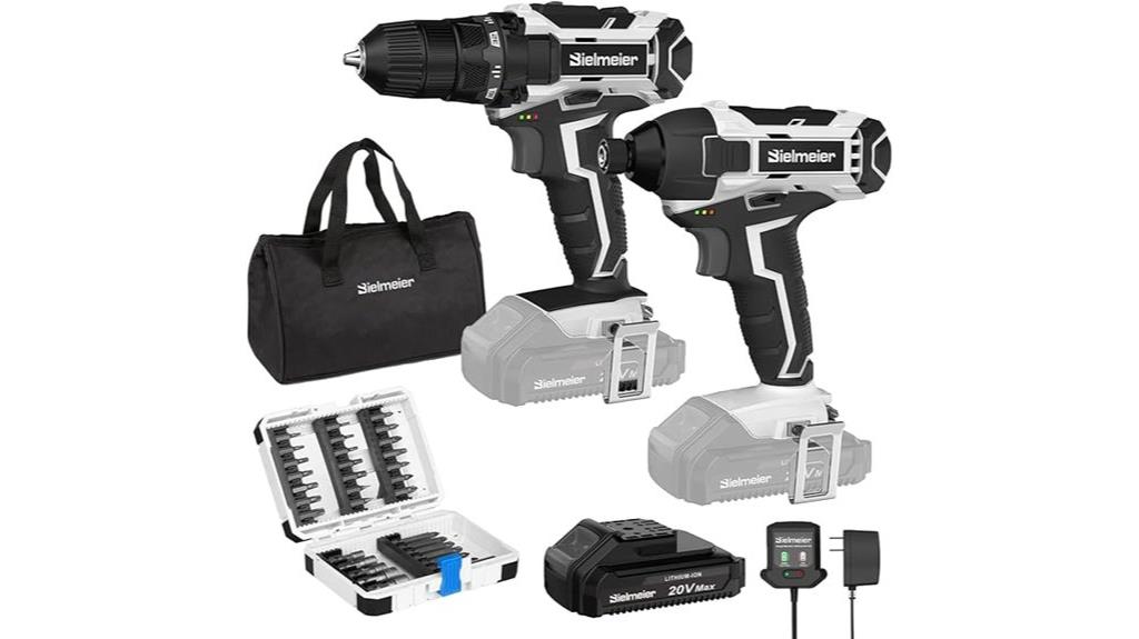 20v drill kit with accessories