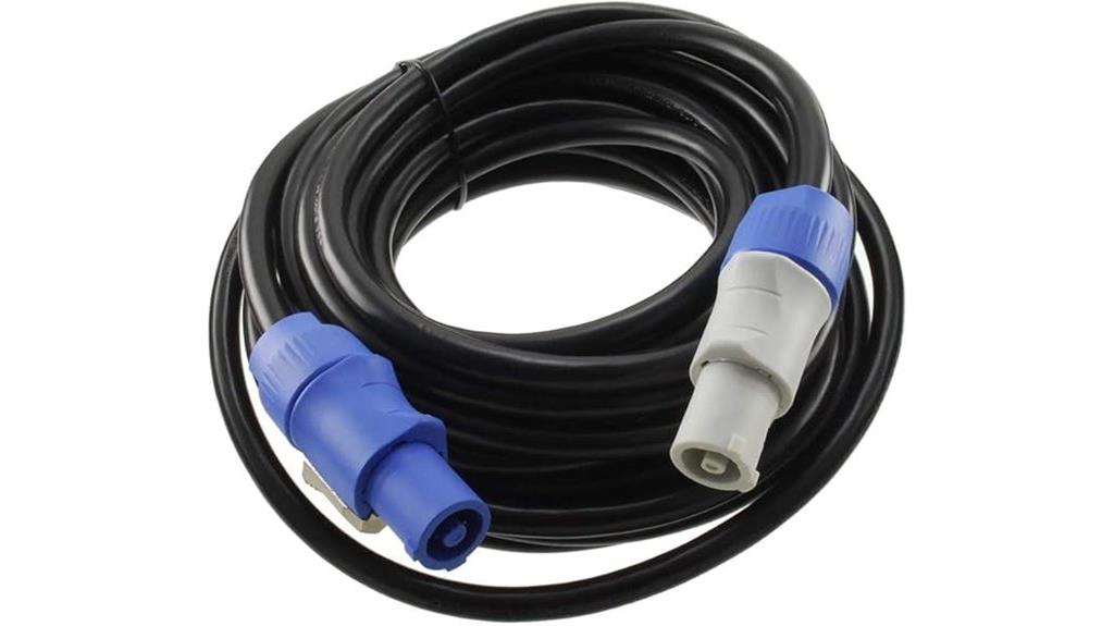 25ft stage lighting cable