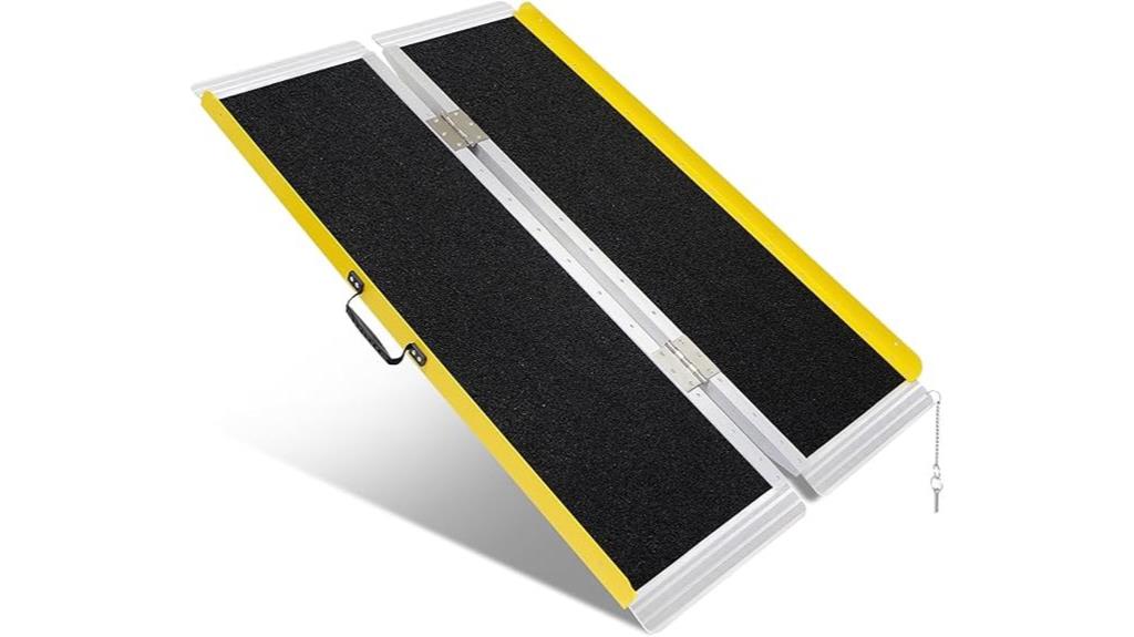 4 foot portable non slip ramp