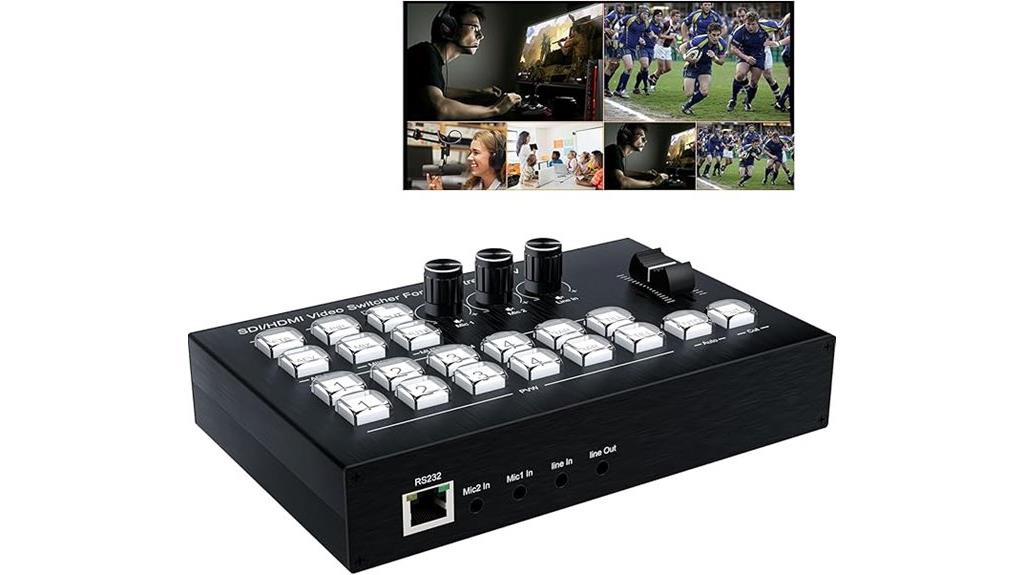 4 hdmi input mixer