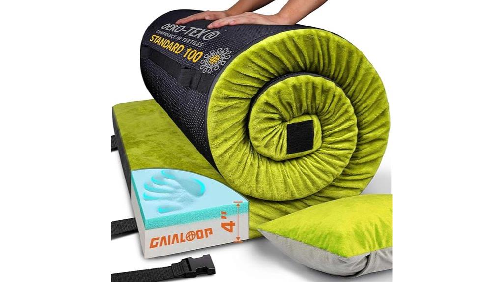 4 inch memory foam mattress