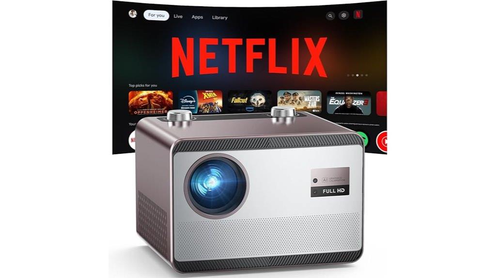 4k wifi bluetooth projector