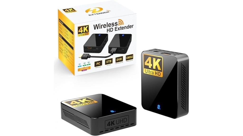 4k wireless hdmi range