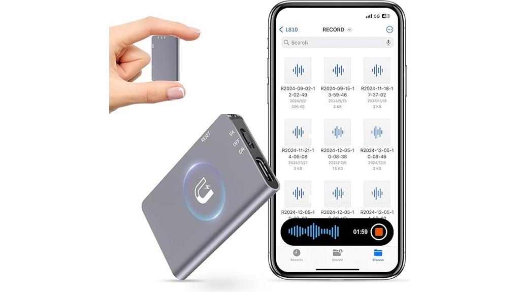 64gb noise reducing recorder