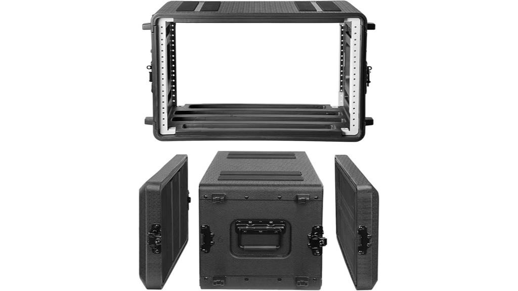 6u rack equipment case