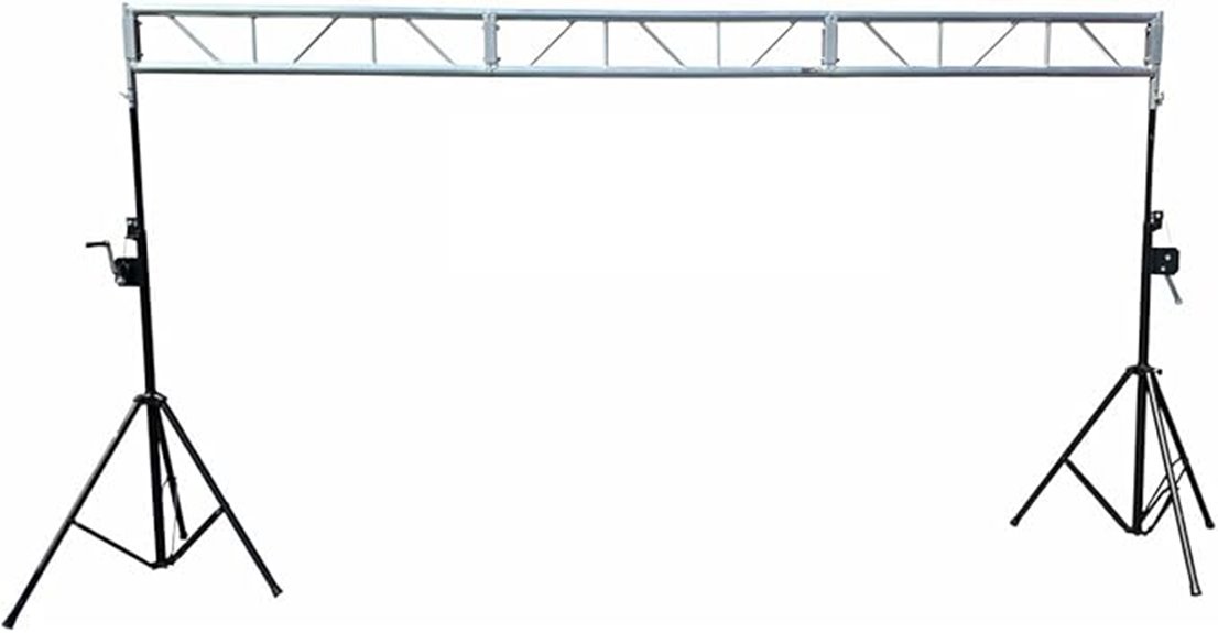 adjustable aluminum light stand