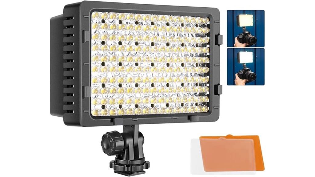adjustable brightness camera light