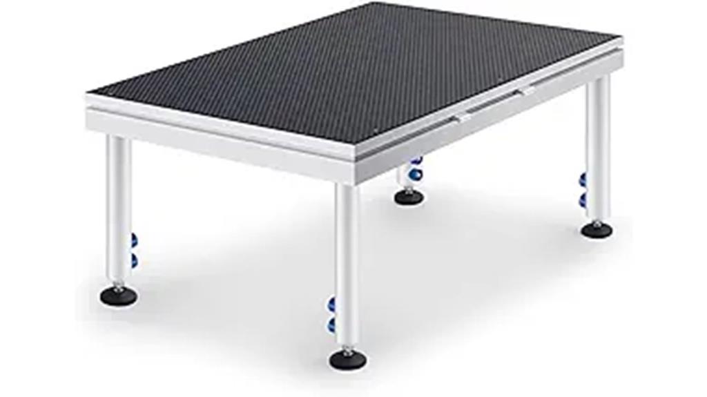 adjustable portable stage