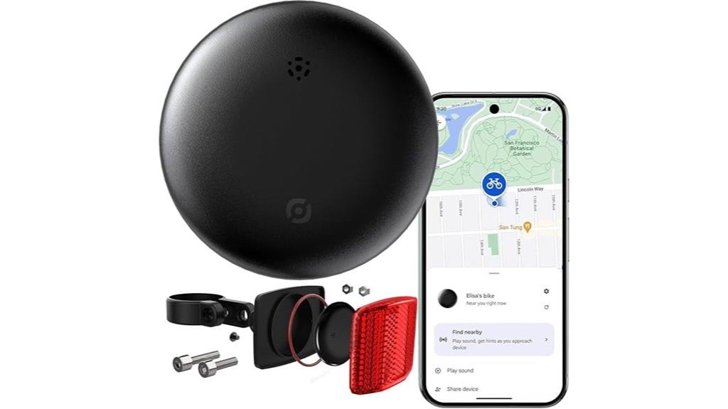 android compatible bike tracker