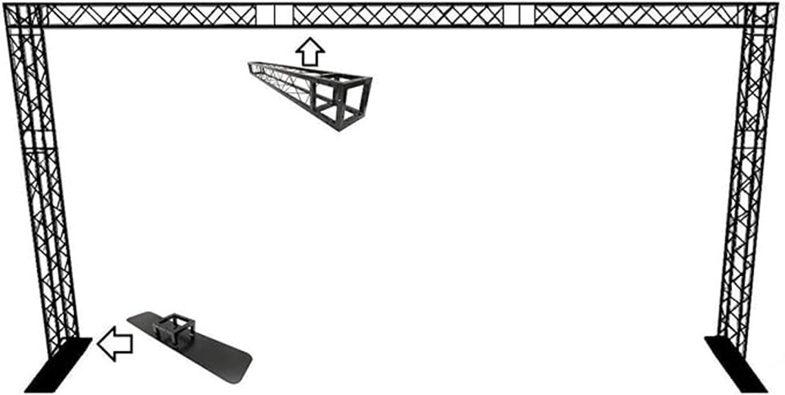 black square truss kit