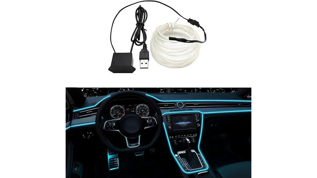 blue usb led strip