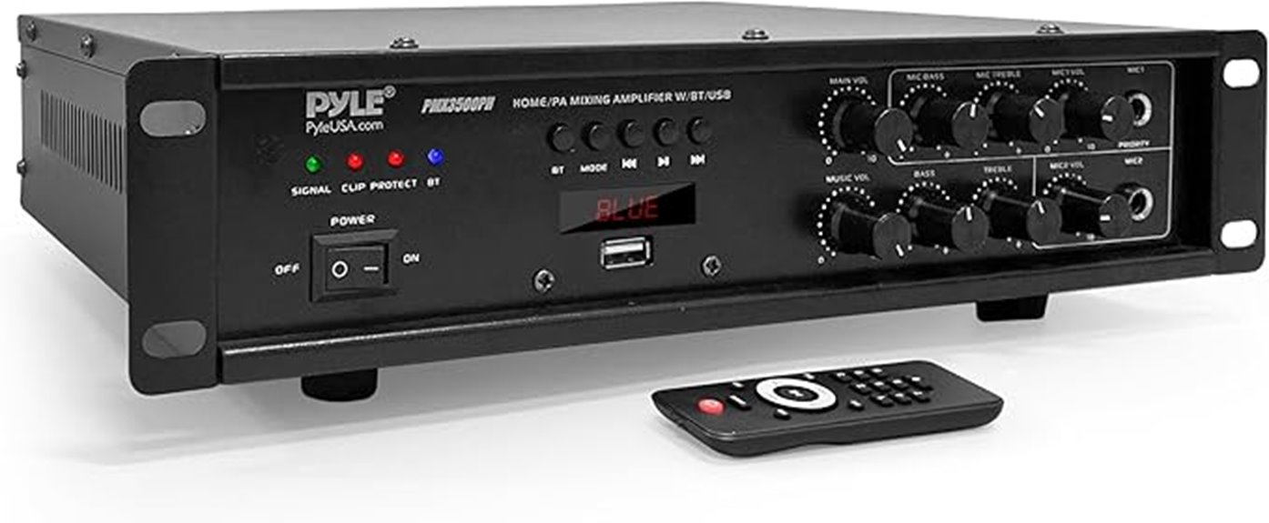 bluetooth pa amplifier
