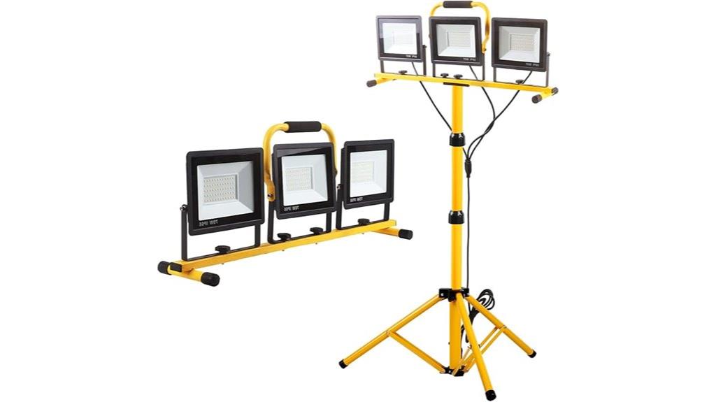 bright portable work lighting