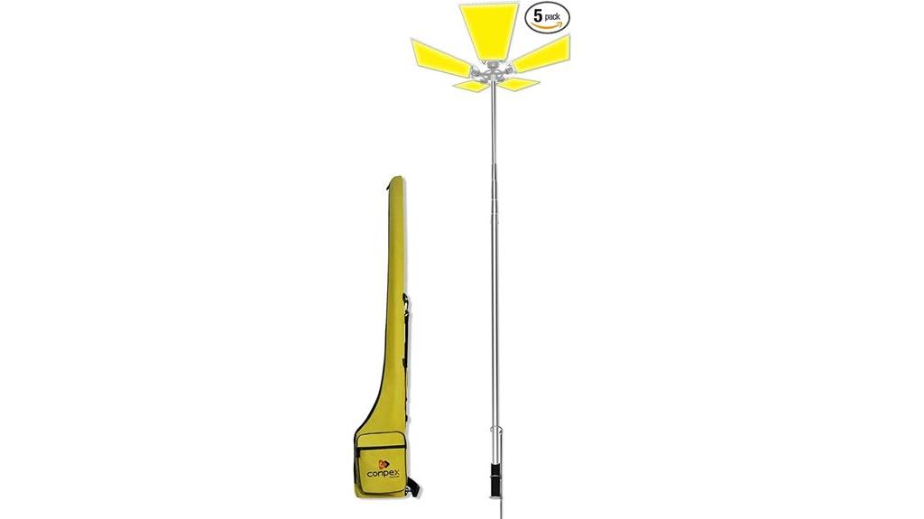 bright telescopic camping light