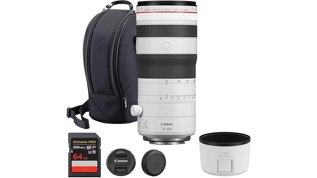 canon rf lens with memory