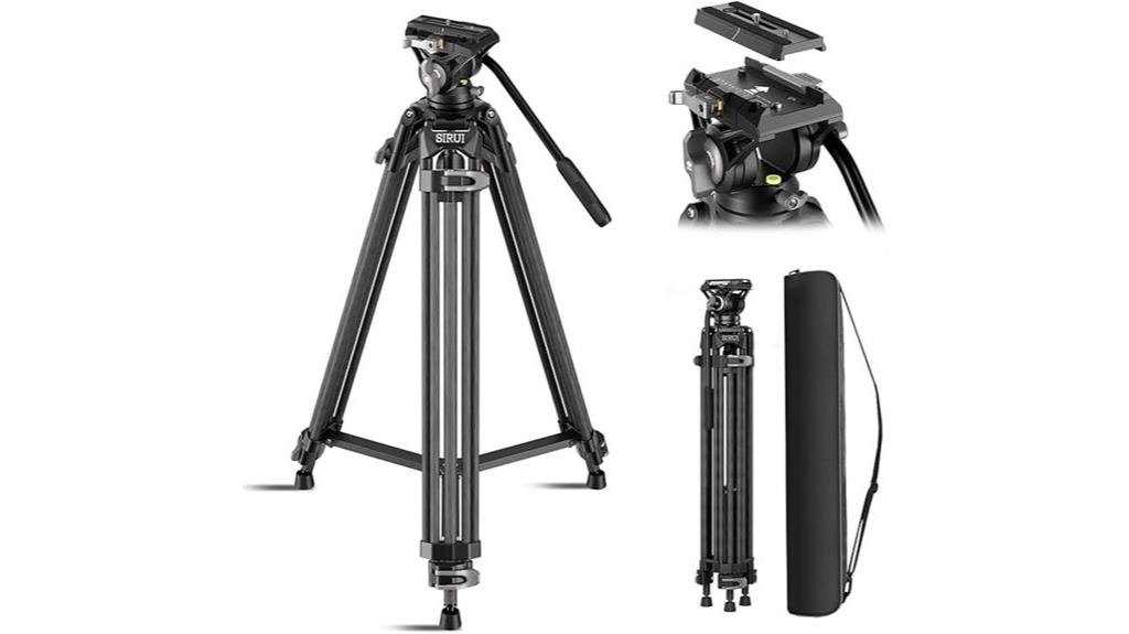 carbon fiber video tripod