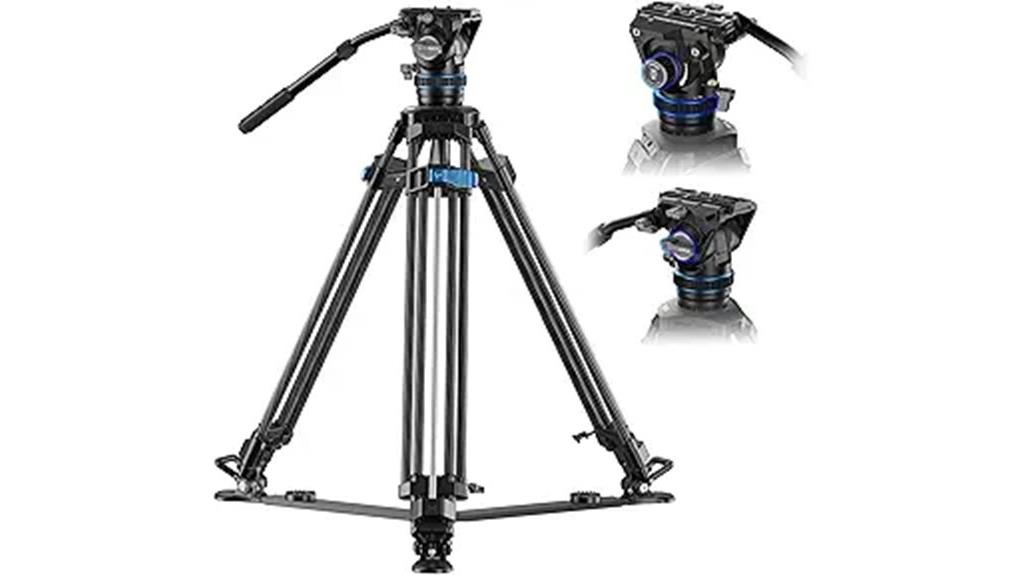 carbon fiber video tripod