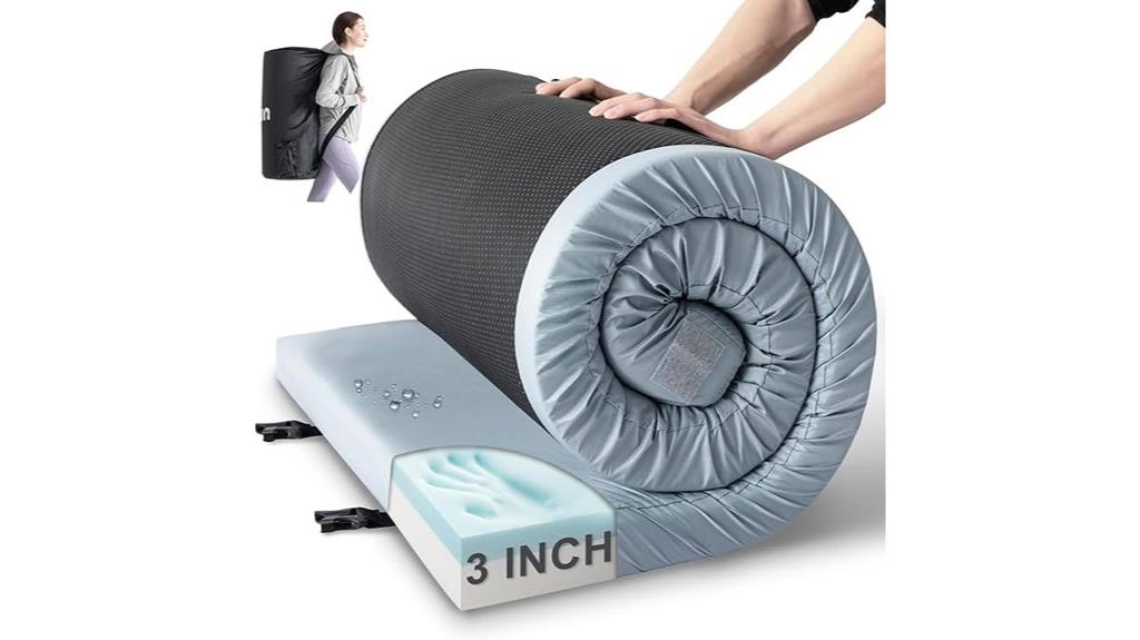 comfortable camping sleeping pad