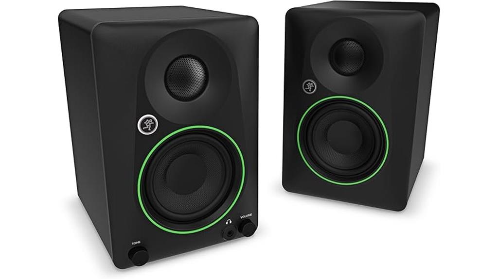 compact creative studio monitors
