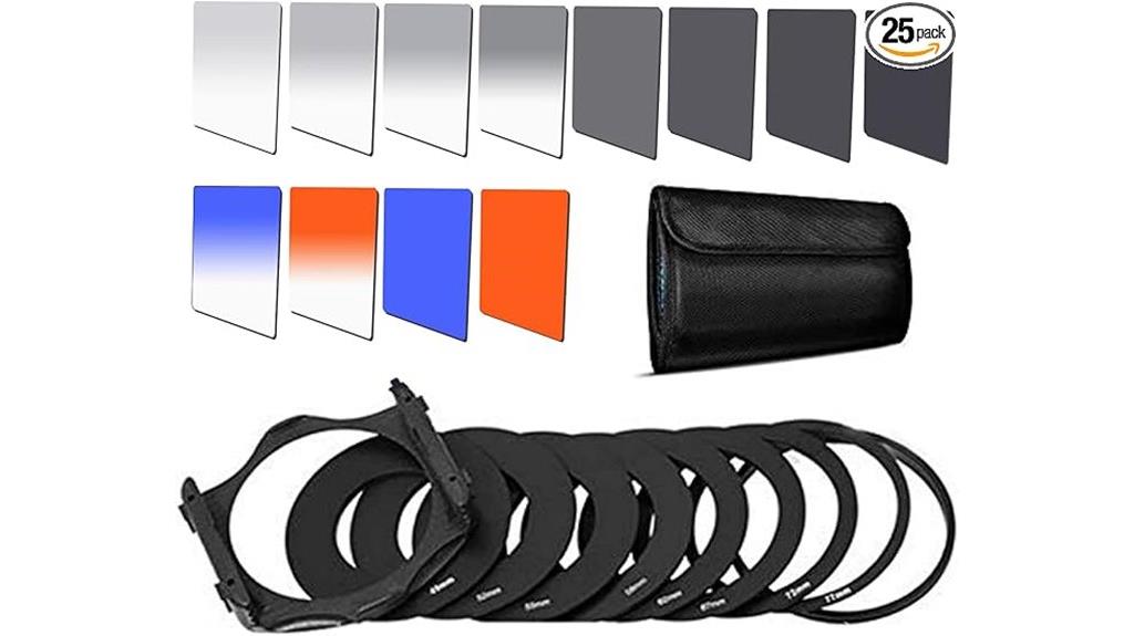 complete square filter set