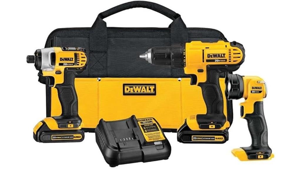 cordless drill impact led