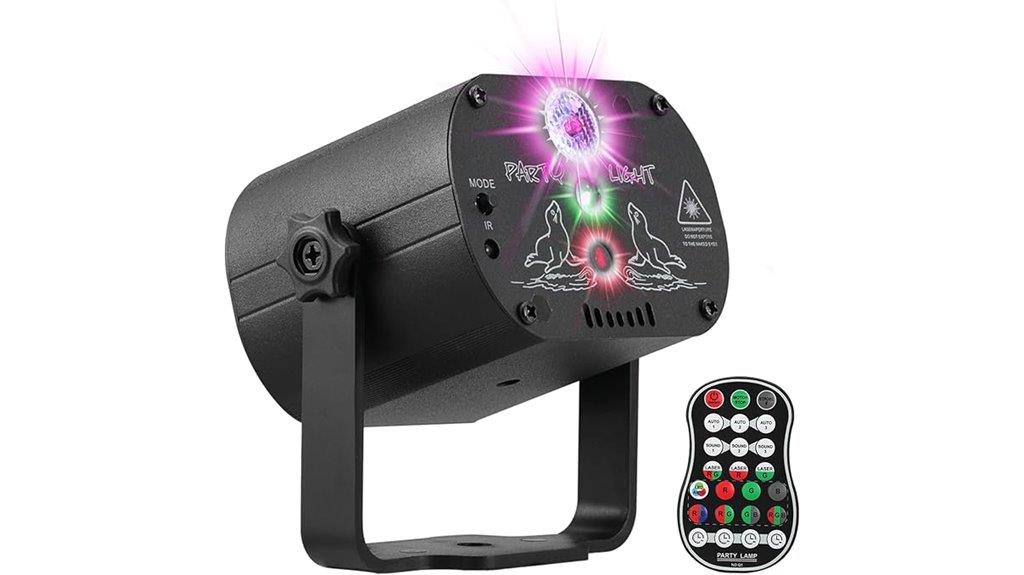 disco party lights remote