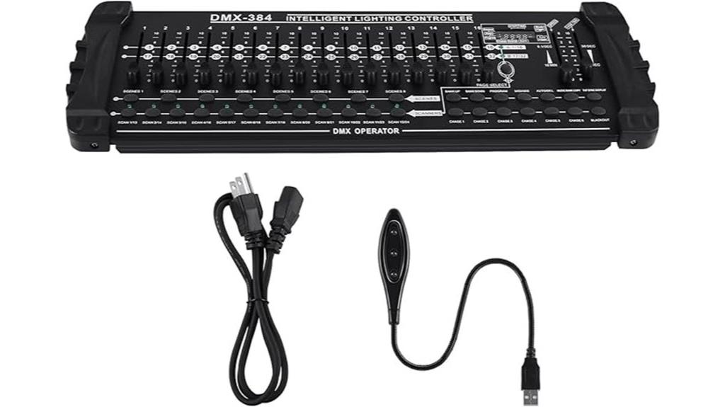 dmx controller with lamp