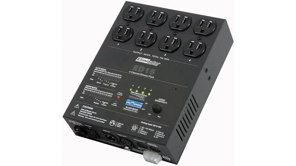 dmx dimmer pack