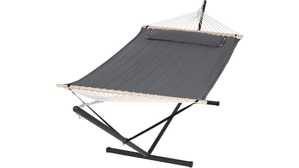 double hammock with stand