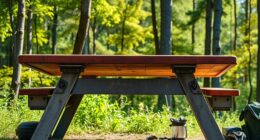 durable heavy duty picnic tables