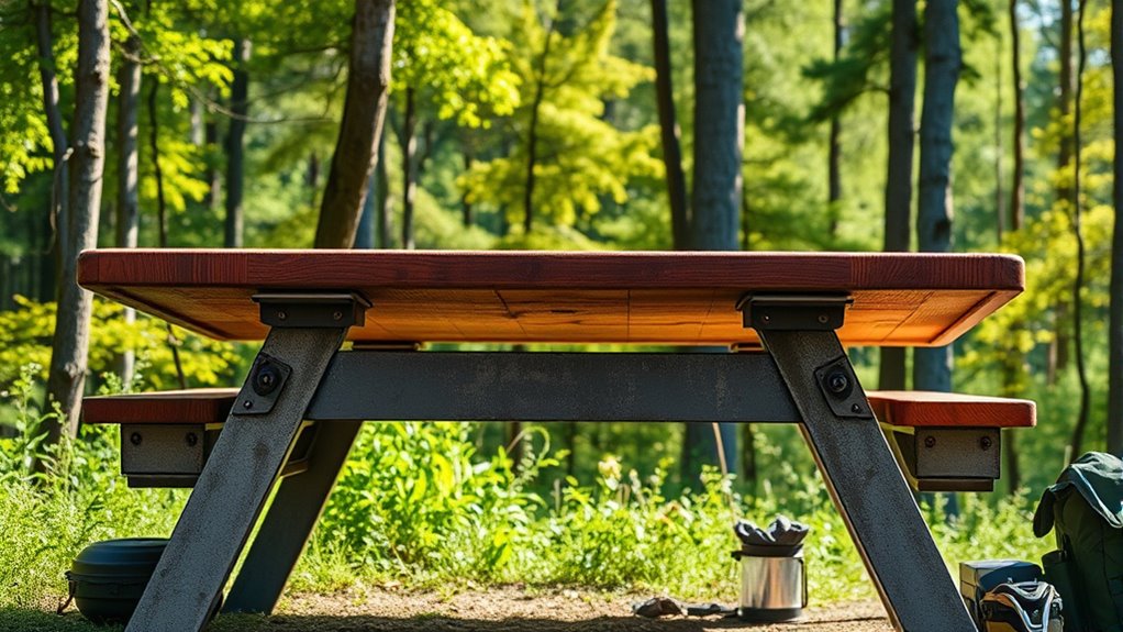 durable heavy duty picnic tables