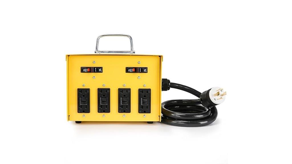 eight outlet power box