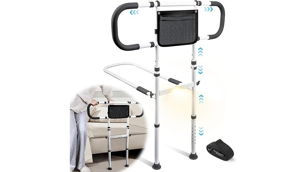 elderly bed safety rails
