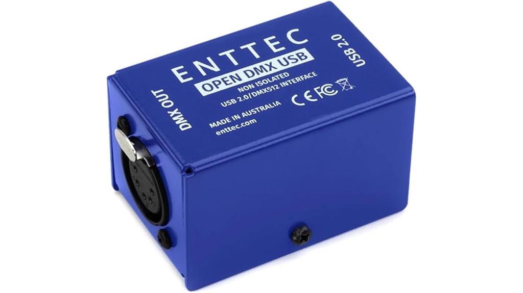 enttec usb dmx interface