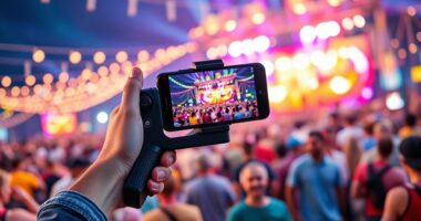 festival smartphone gimbal stabilizers