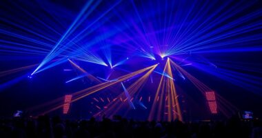 festival stage lighting options