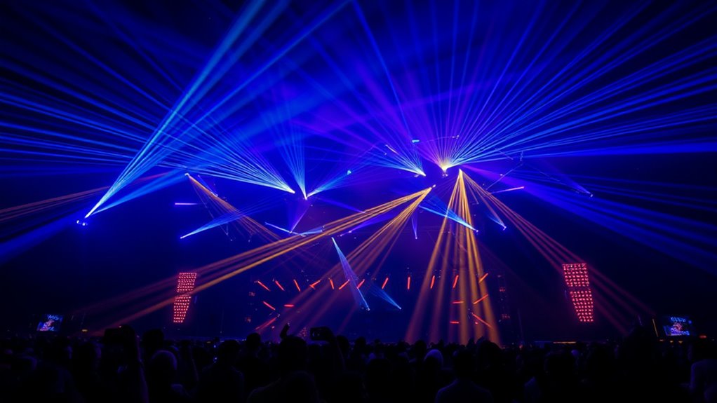 festival stage lighting options