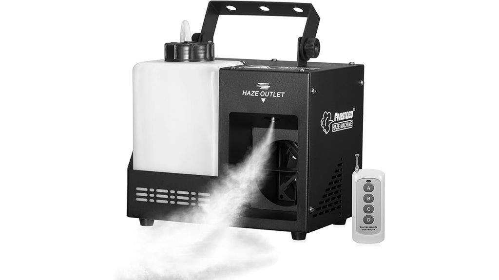 haze machine with remote