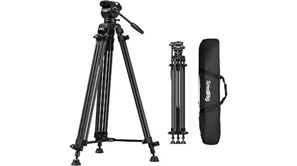 heavy duty carbon fiber tripod