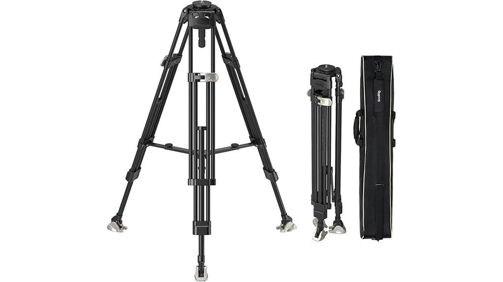 heavy duty carbon fiber tripod