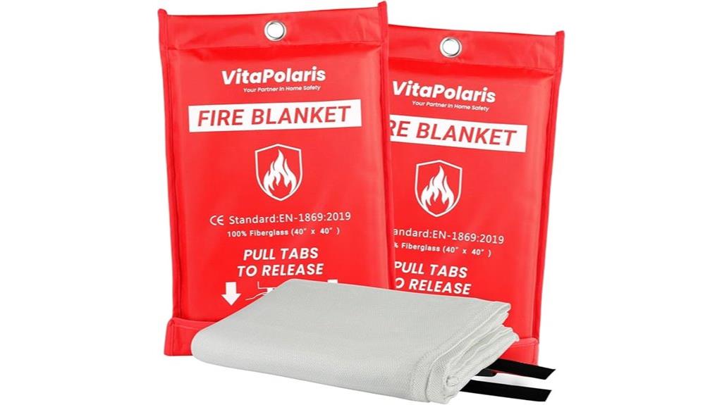 heavy duty fire blanket pack