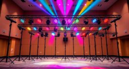 heavy duty stage lighting stands