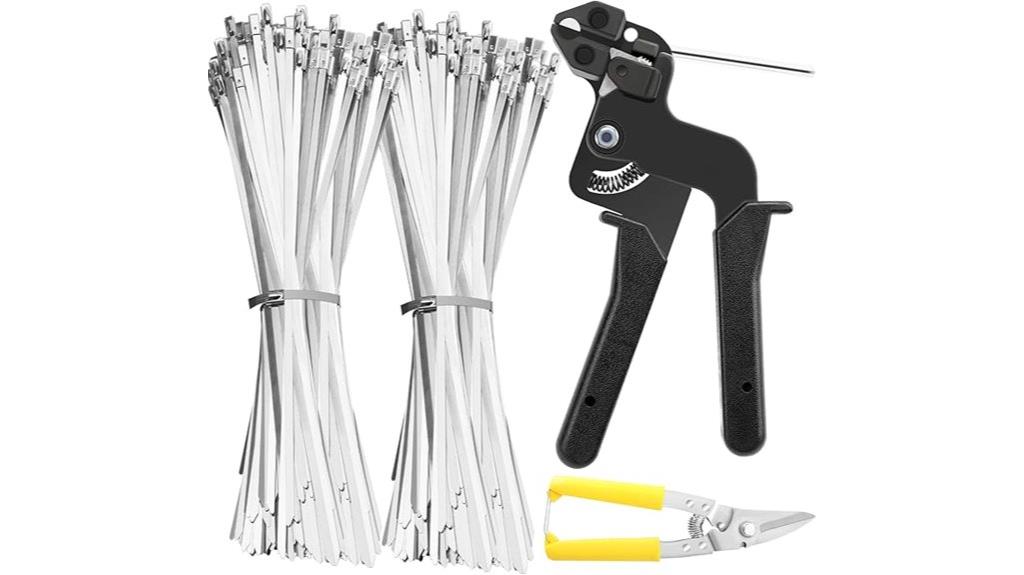 heavy duty stainless steel zip ties