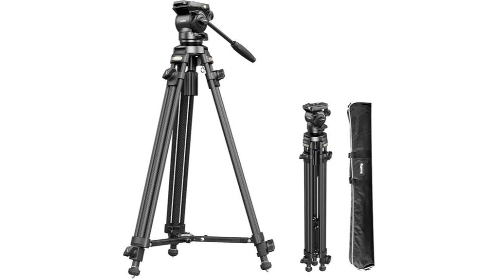 heavy duty tripod fluid head