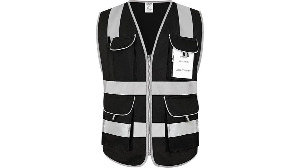 high visibility safety vest
