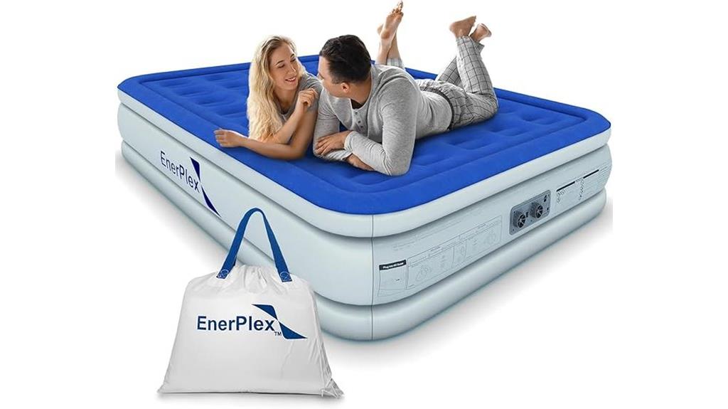 inflatable mattress with pump