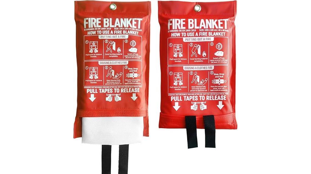 kitchen fire blanket pack