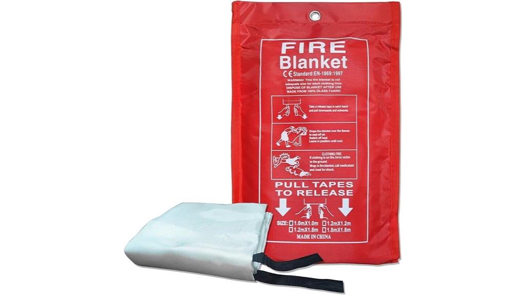 large fire blanket for multiple uses
